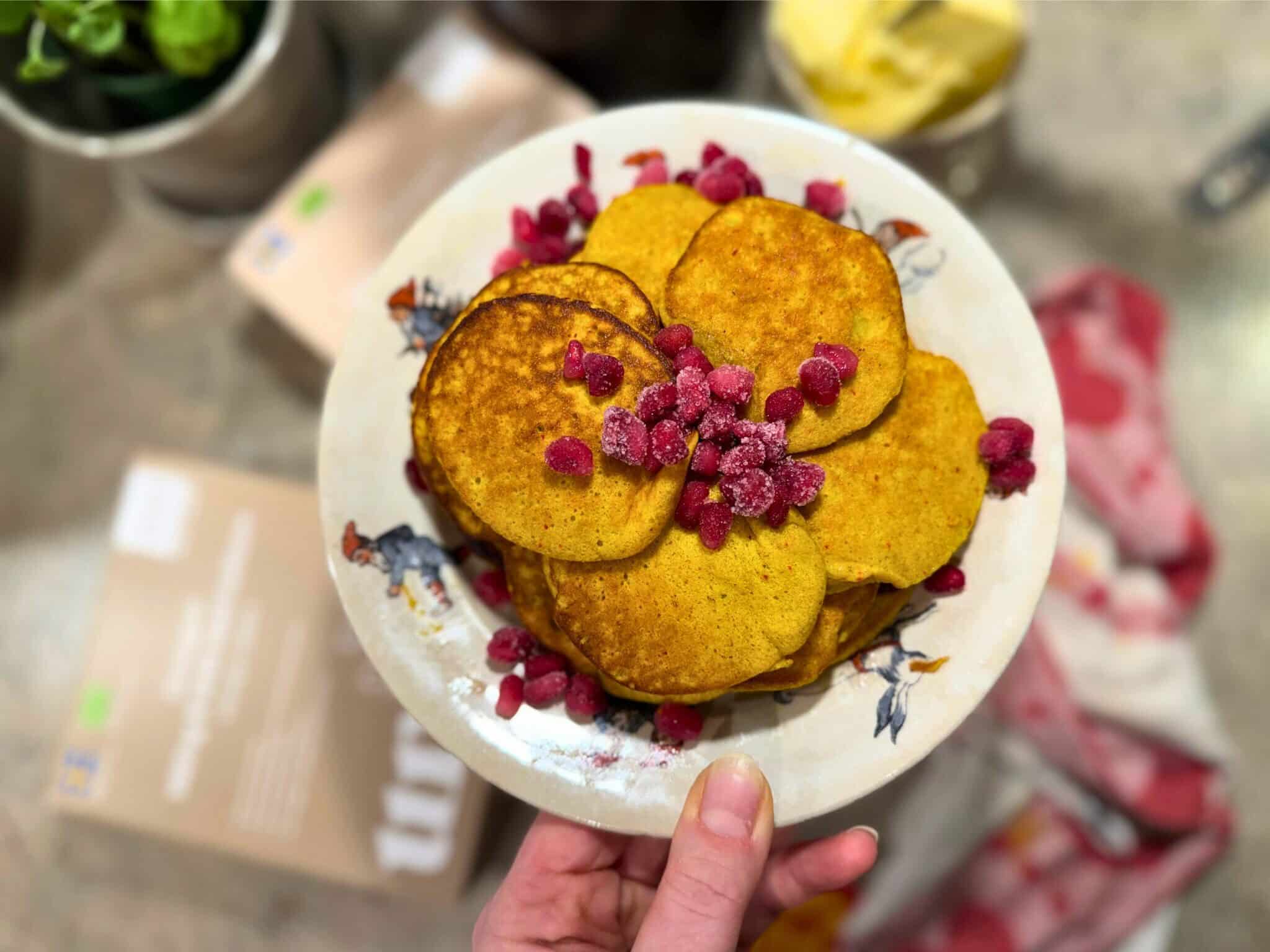 Recept juliga saffransplättar från 6 mån