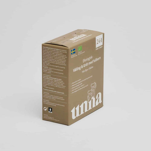 Ekologisk välling & gröt med fullkorn, 12 mån