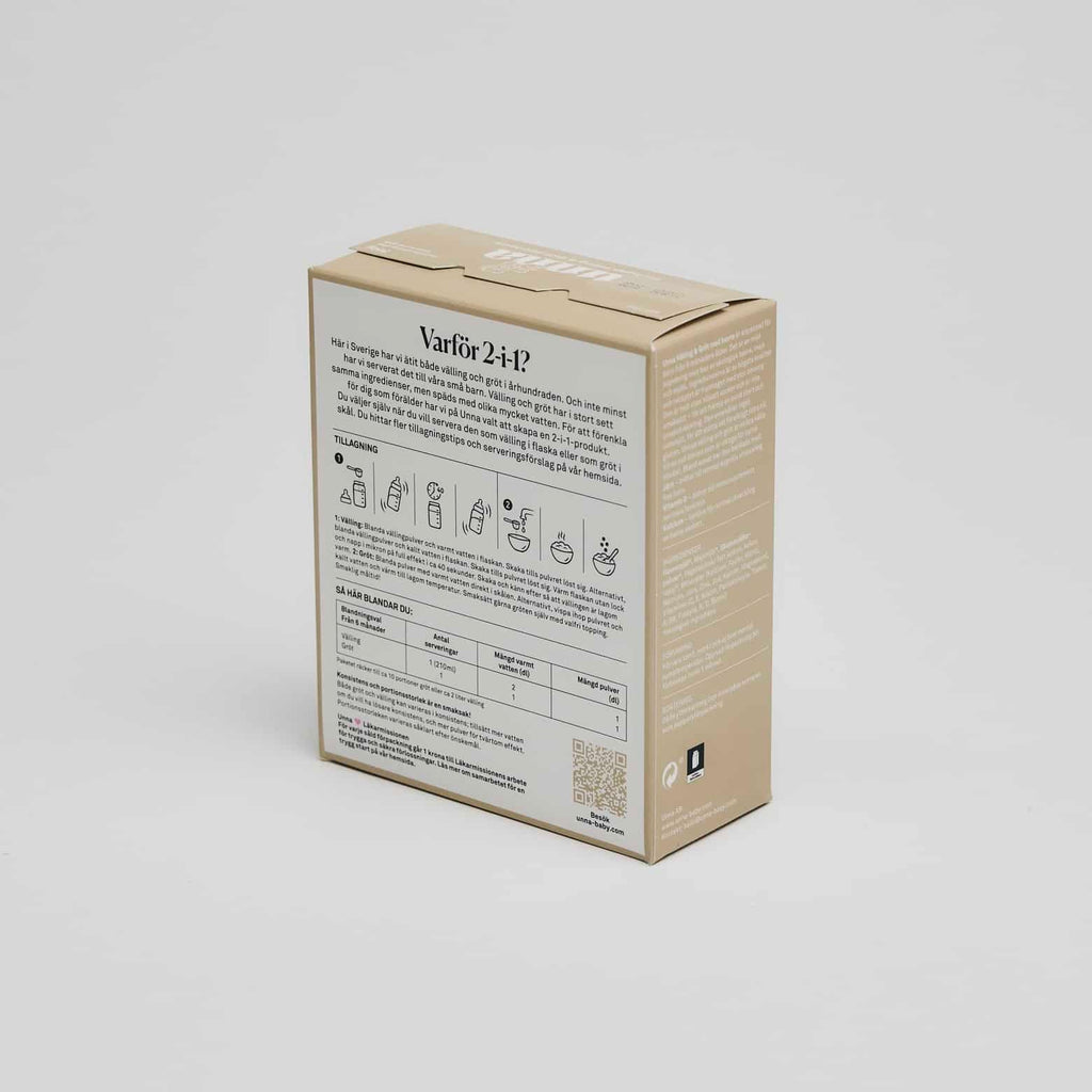 Ekologisk välling & gröt med havre, 6 mån